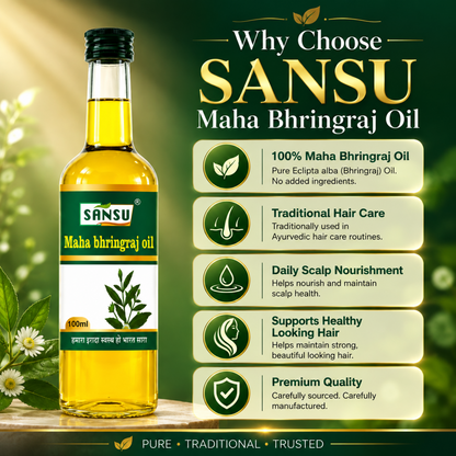 Sansu Maha Bhringraj Oil (100 ml)