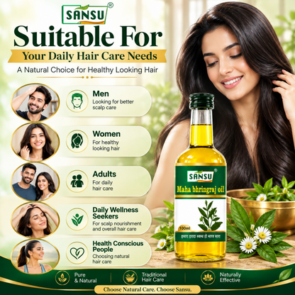 Sansu Maha Bhringraj Oil (100 ml)