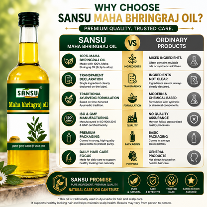 Sansu Maha Bhringraj Oil (100 ml)