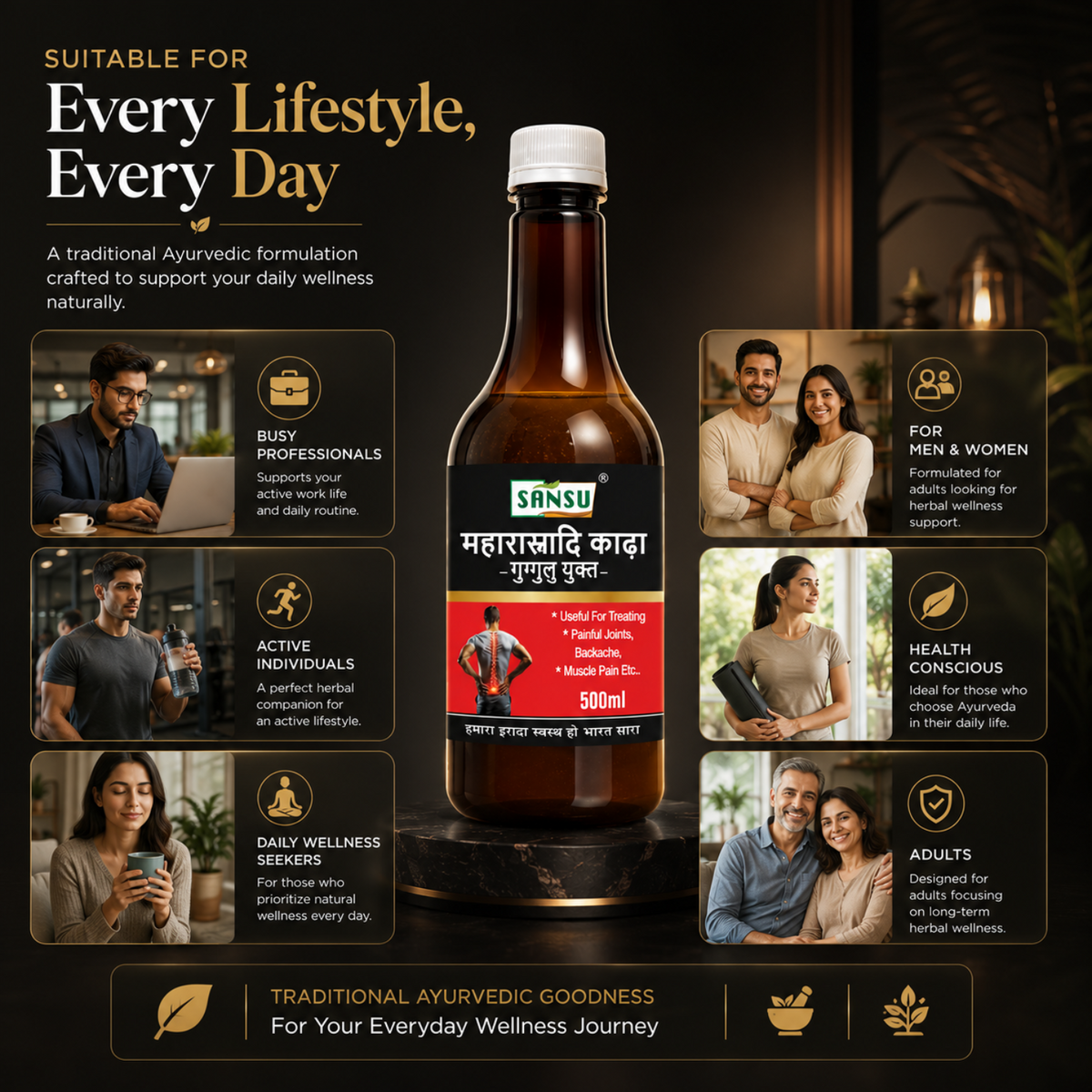 Sansu Maha Rashnadi Khada 500 ml