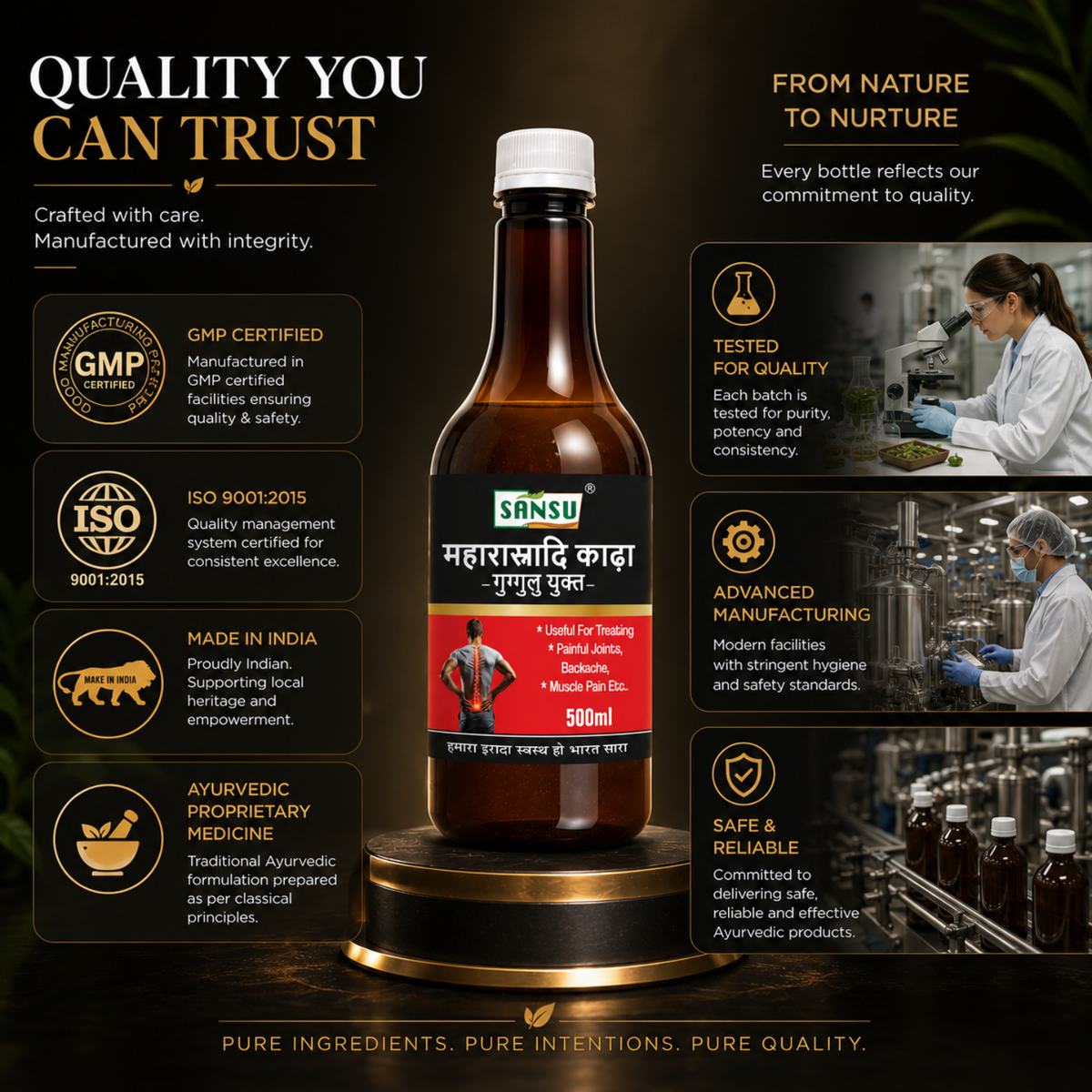 Sansu Maha Rashnadi Khada 500 ml