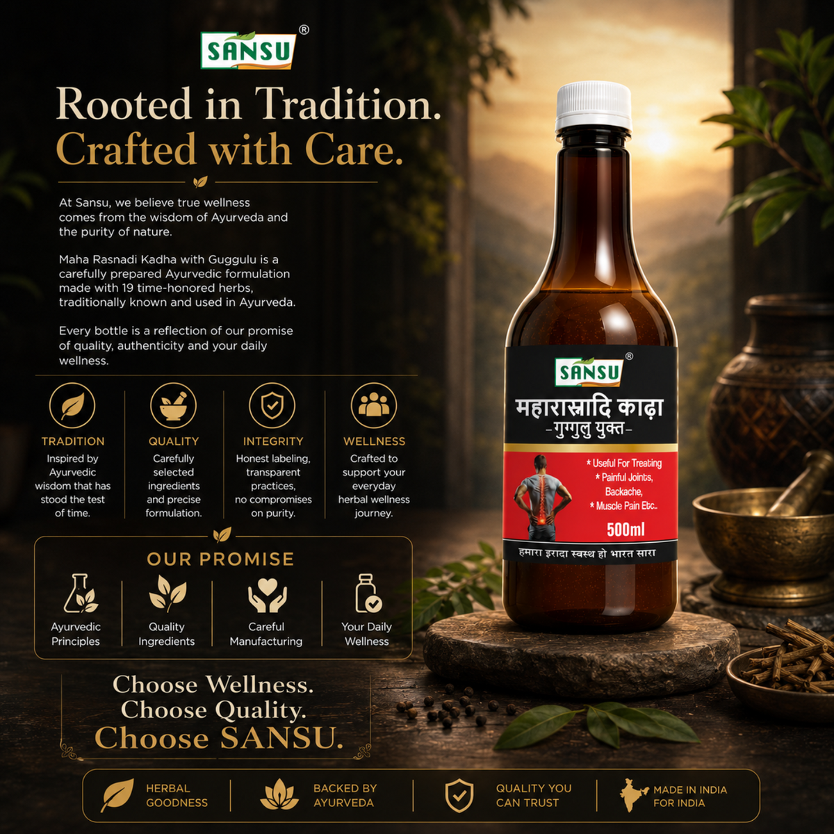 Sansu Maha Rashnadi Khada 500 ml