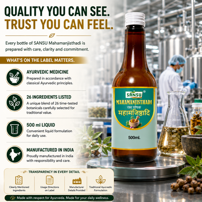 Sansu Mahamanjisthadi 500ml