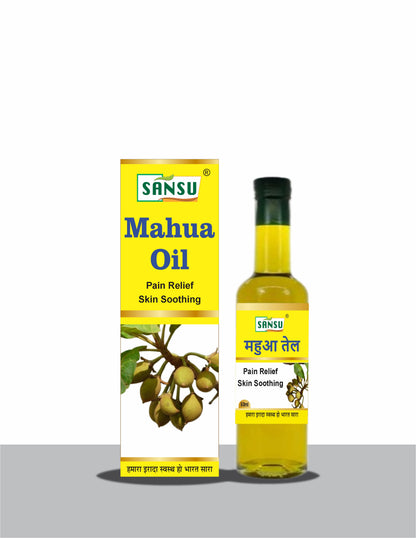 SANSU Mahua Oil | 50ML Pack of 2 (50mlx2)