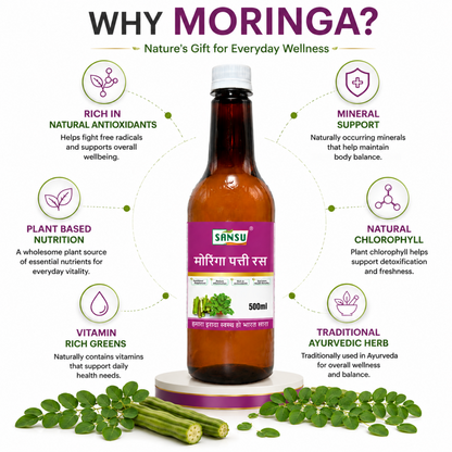 Sansu Moringa leaf Juice 500 ml
