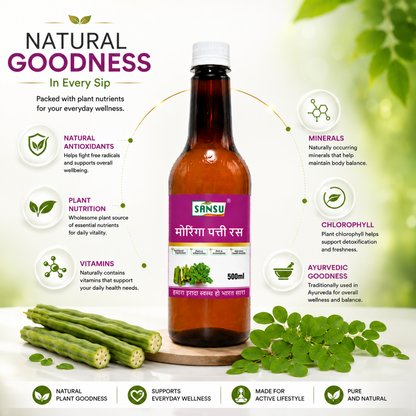 Sansu Moringa leaf Juice 500 ml