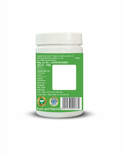 SANSU Moringa Powder (100gram) Pack Of 2)