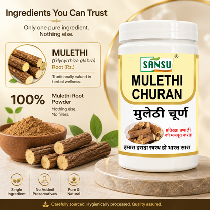 Sansu Mulethi Churan 100 Gram (Pack of 2 )