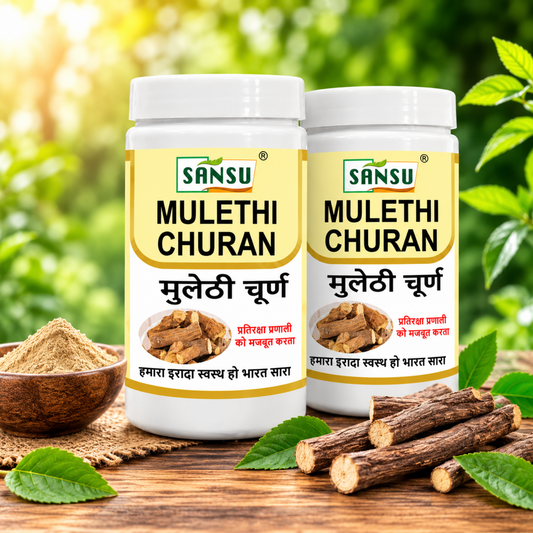 Sansu Mulethi Churan 100 Gram (Pack of 2 )