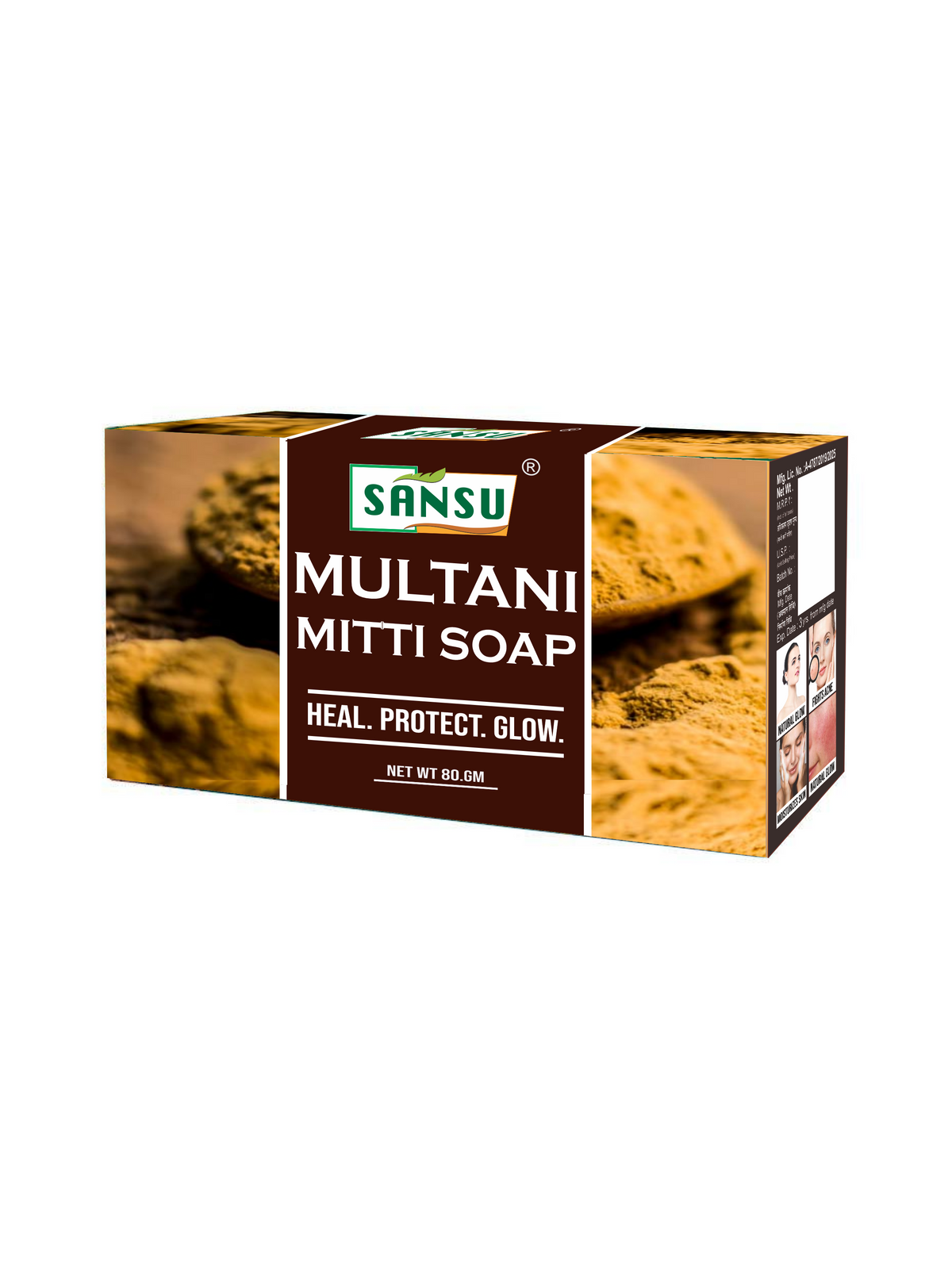 Multani mitti Soap 80gm