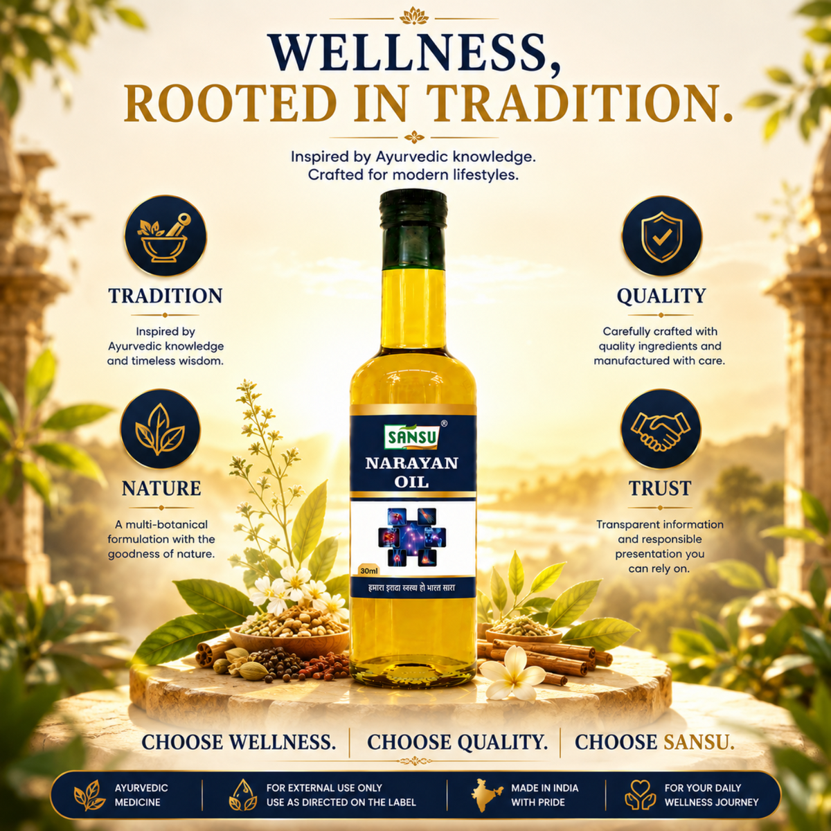 Sansu Narayan Oil 30ml