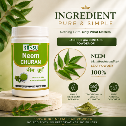 Sansu Neem Powder (100 Gm / 200 Gm)