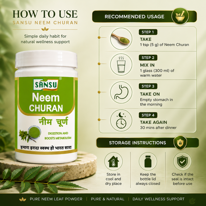 Sansu Neem Powder (100 Gm / 200 Gm)