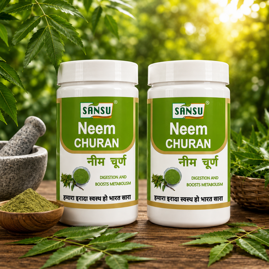 Sansu Neem Churan 100 Gm Pack of 2