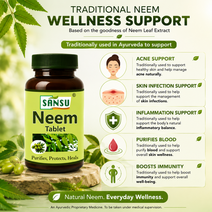 Sansu Neem Tablet (60Tab)