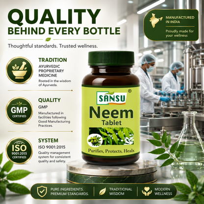Sansu Neem Tablet (60Tab)