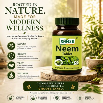 Sansu Neem Tablet (60Tab)