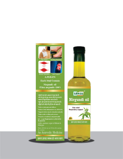 SANSU NIRGUNDI OIL (50ML)  (Pack Of 2)