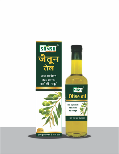 SANSU Cold Pressed Olive Oil 50mlx2 (PACK OF 2)