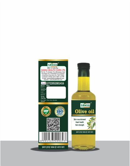 SANSU Cold Pressed Olive Oil 50mlx2 (PACK OF 2)