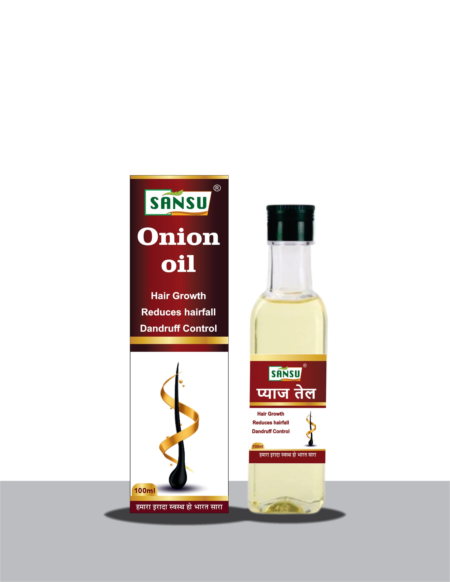 SANSU ONION OIL (100 ML) Pack of 2
