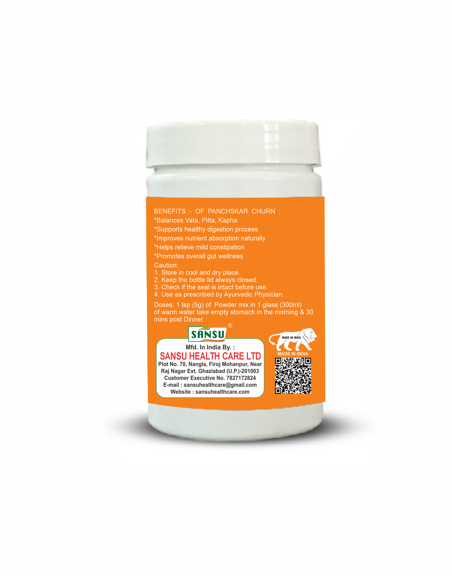 Sansu Panchskar  Churn 100g (Pack Of 2)