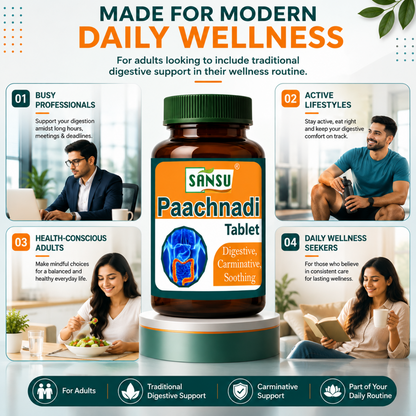 Sanus Paachnadi Tablet (60Tab)