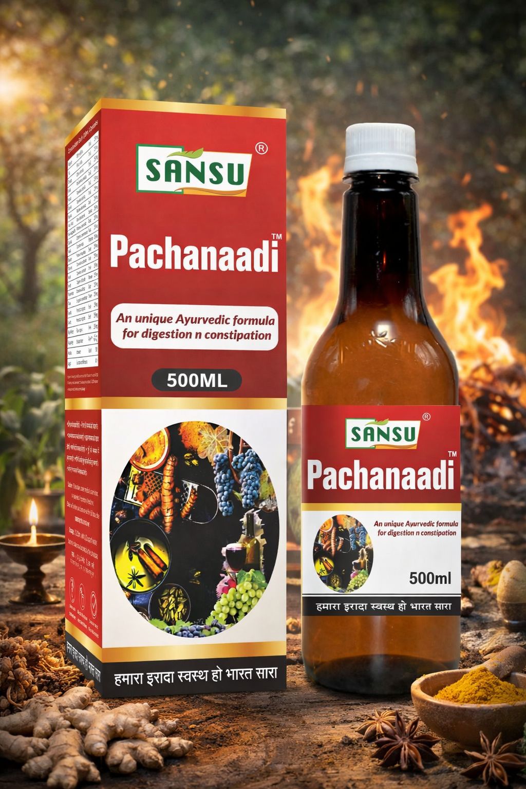 Sansu Paachnadi Juice 500ml