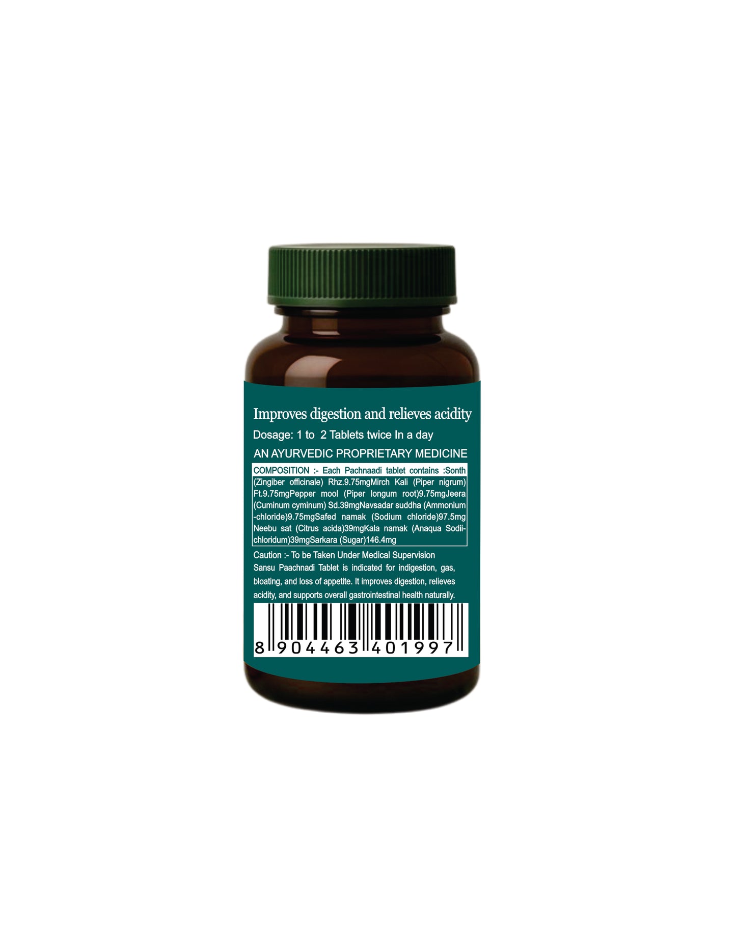 Sanus Paachnadi Tablet (60Tab)