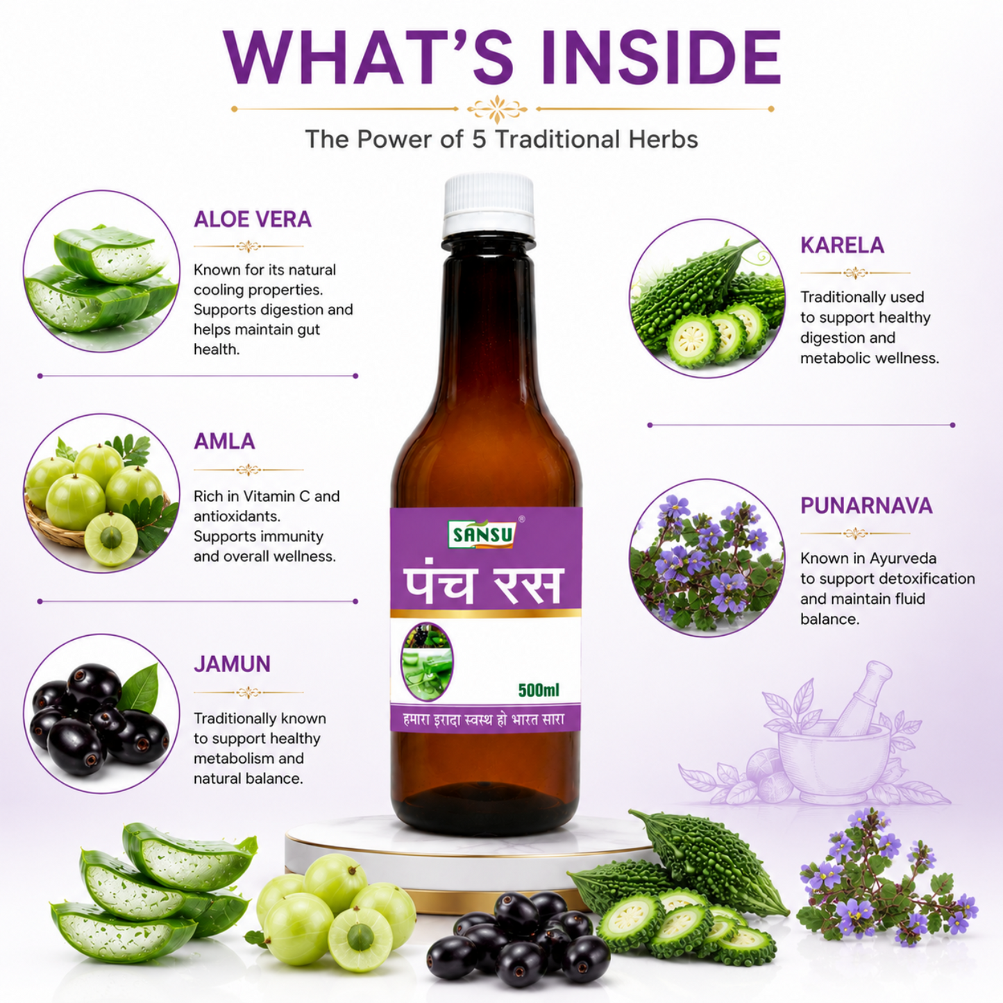 Sansu Panch Ras / Juice (500 ml)