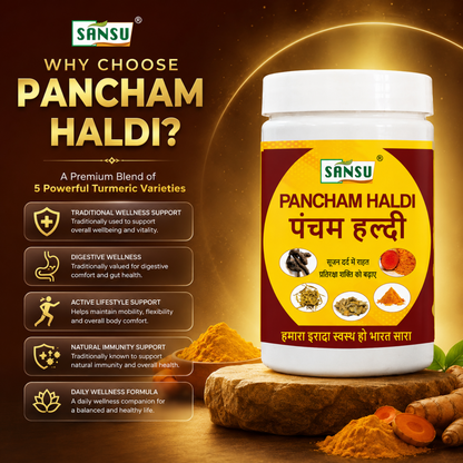 Pancham Haldi Churan 100 gm