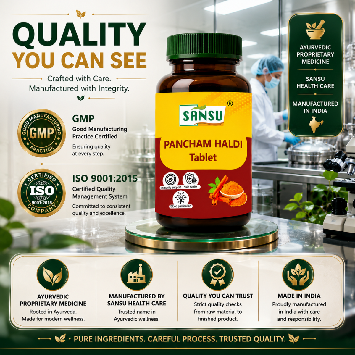 Sansu Pancham Haldi Tablet (60 Tab)