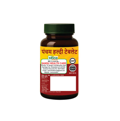 Sansu Pancham Haldi Tablet (60Tab)