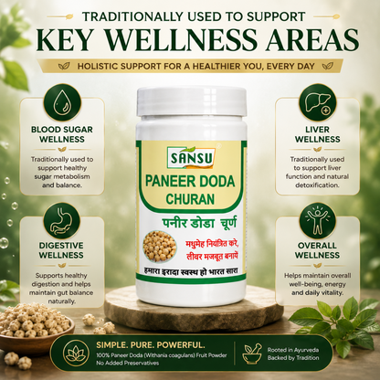 Sansu Paneer Doda Churan / Powder (100gm) Pack Of 2)