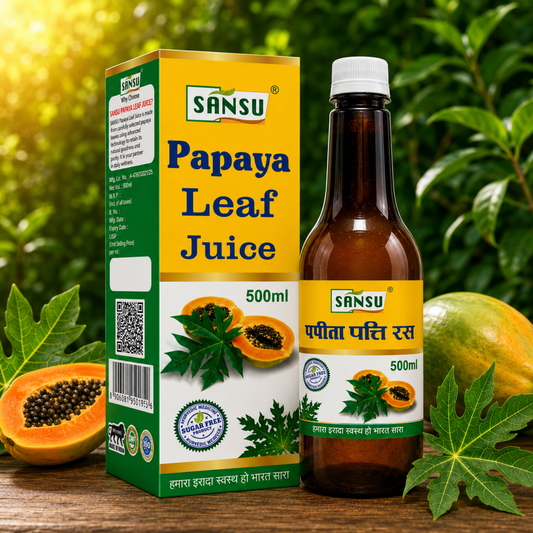 Sansu Papaya Leaf Juice (500 ml)
