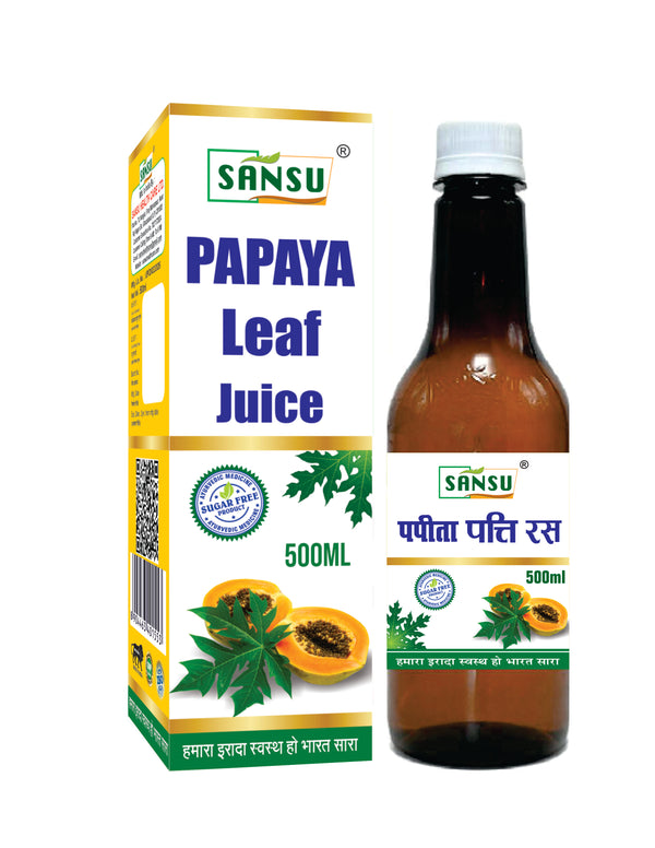 Sansu Papaya Leaf Juice (500 ml)