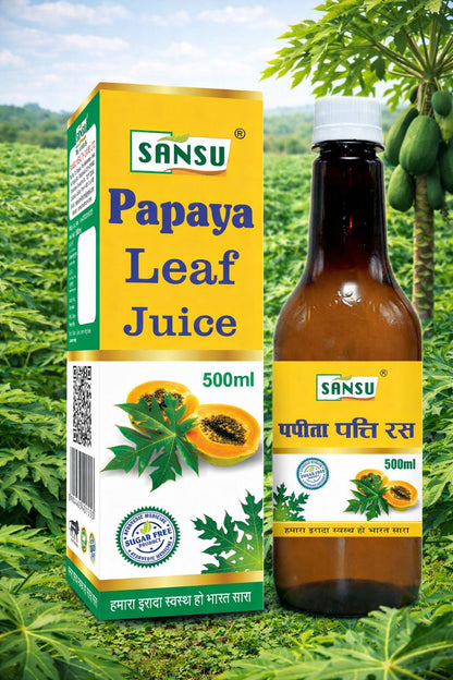 SANSU PAPAYA LEAF JUICE (500ML)