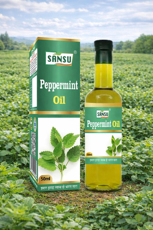 Sansu Pipermint oil 50ml (Pack of 2)