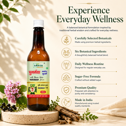 SANSU Punarnava Makoy & Kutki with Bhumi Amla Juice – 500 ml