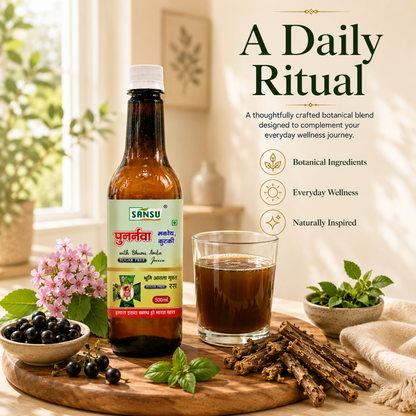 SANSU Punarnava Makoy & Kutki with Bhumi Amla Juice – 500 ml