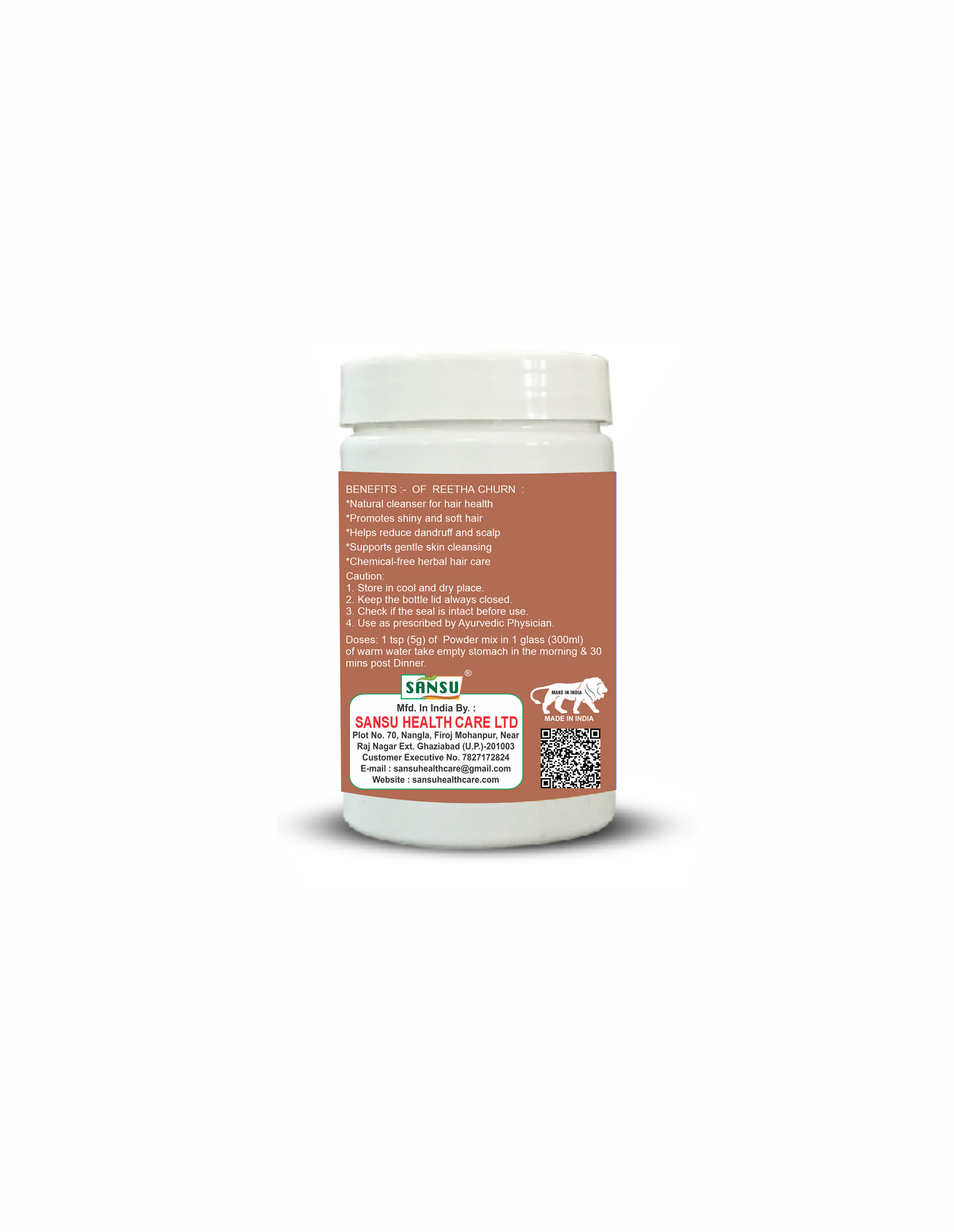 SANSU REETHA POWDER (100 GRAM) Pack Of 2)