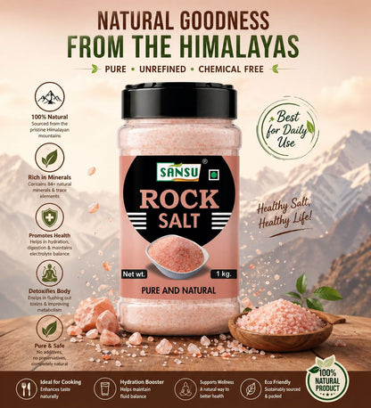 SANSU Rock Salt (1kg)