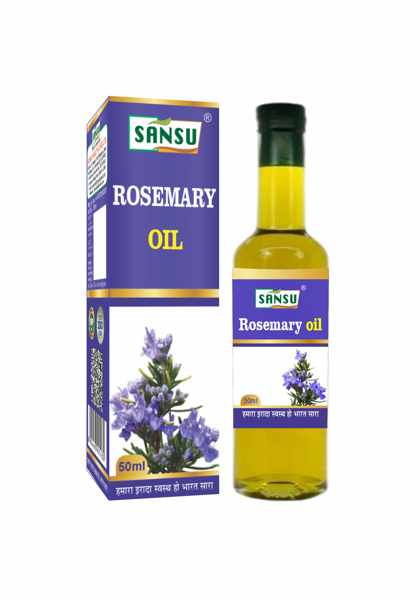Sansu Rosemary oiul 50ml (Pack of 2)