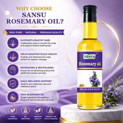 Sansu Rosemary Oil 50ml (Pack of 2)