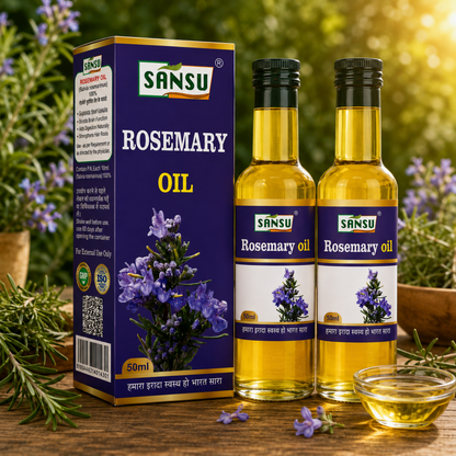 Sansu Rosemary Oil 50ml (Pack of 2)