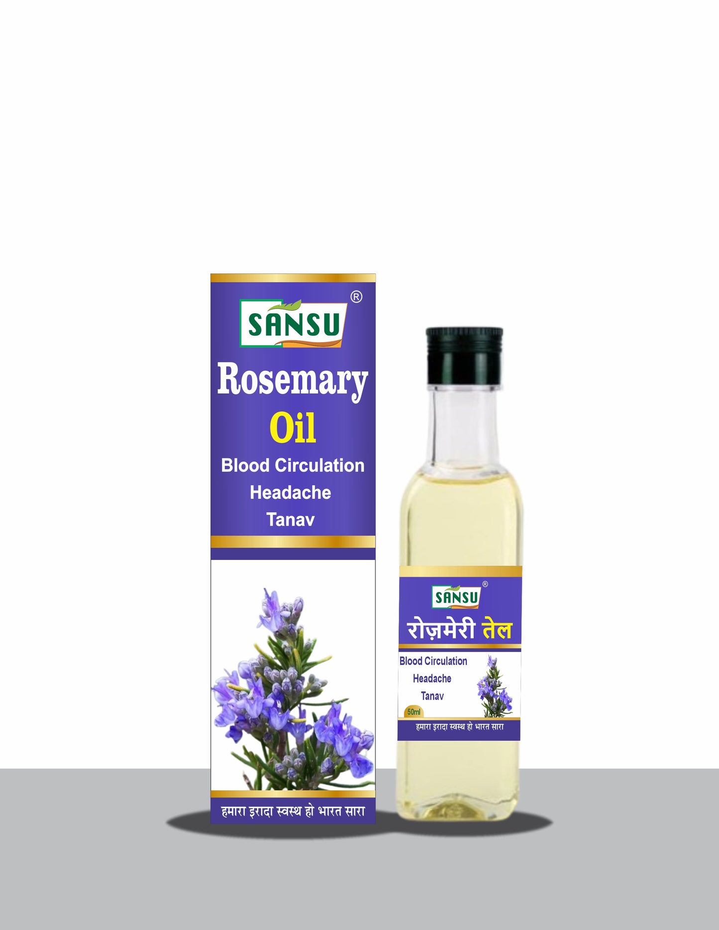 Sansu Rosemary oiul 50ml (Pack of 2)
