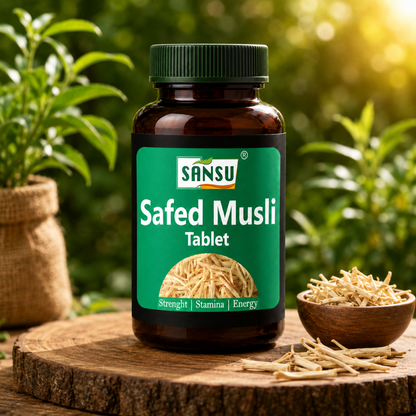 Sansu Safed Musli Tablet  (60 Tab)