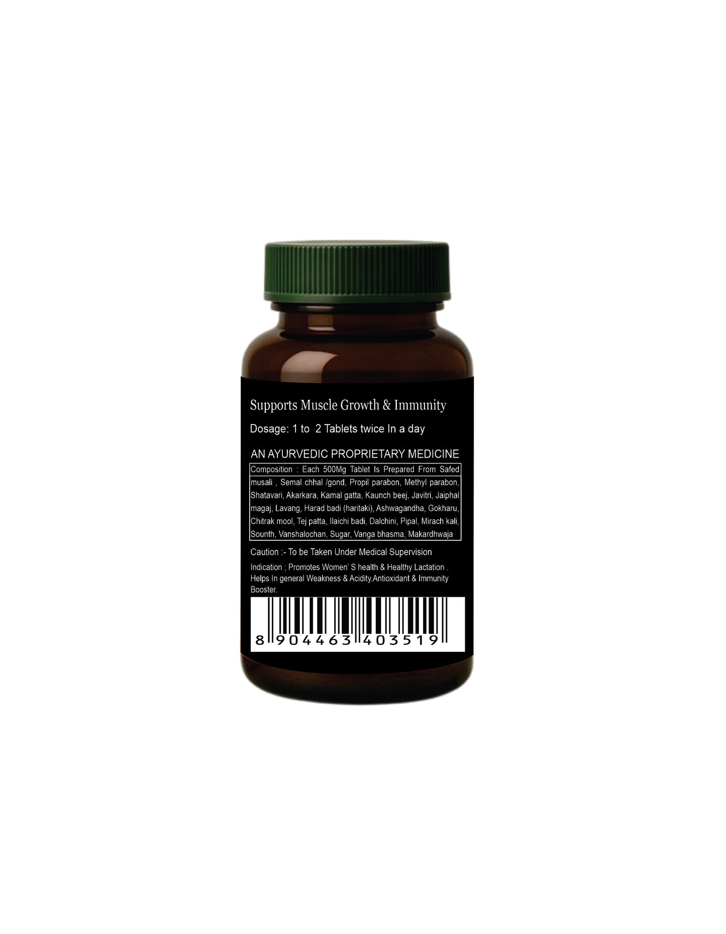 Sansu Safed musli tablet  (60Tab)