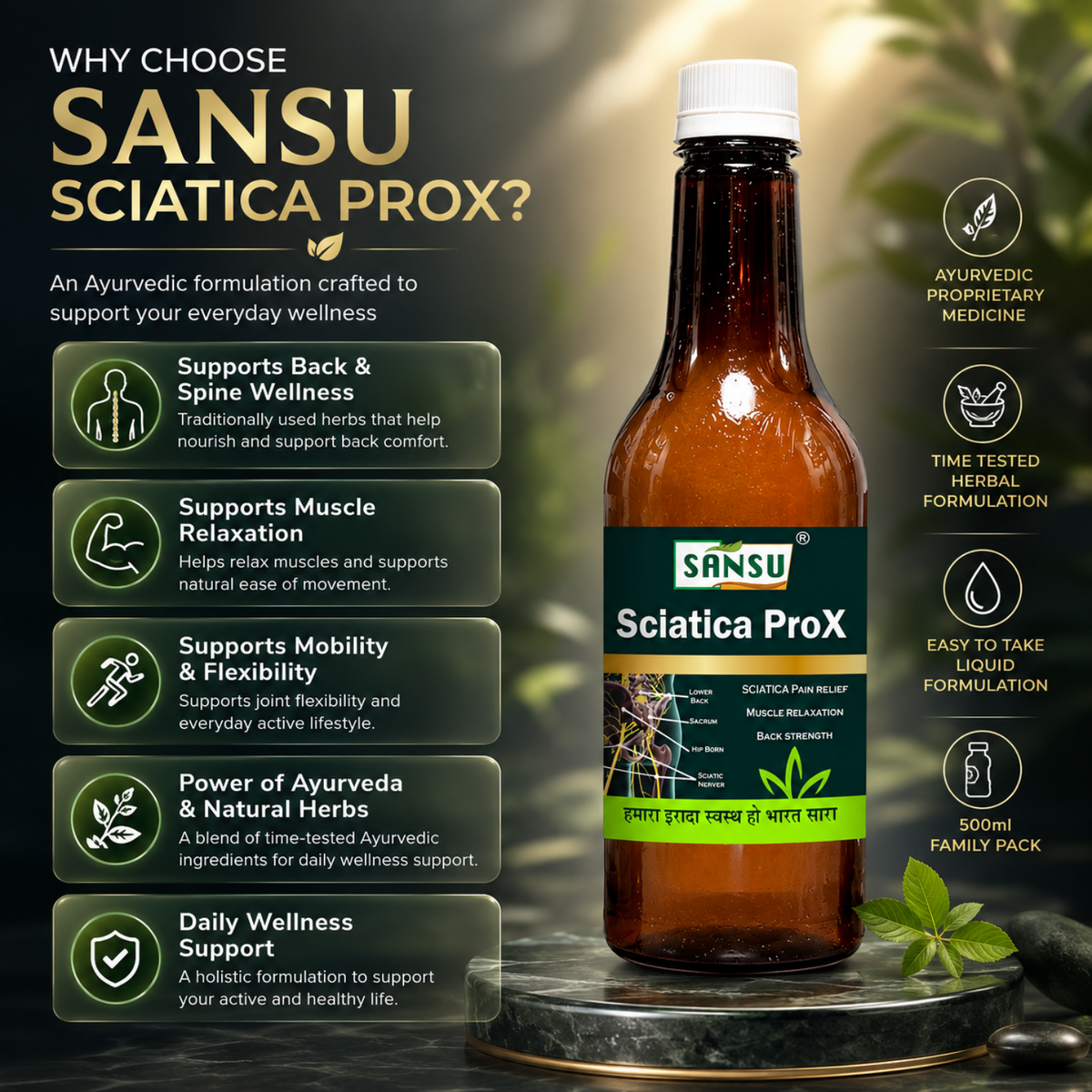 Sansu Sciatica ProX 500ml