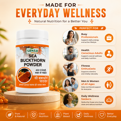 Sansu Sea Bucthorn Powder 100gm
